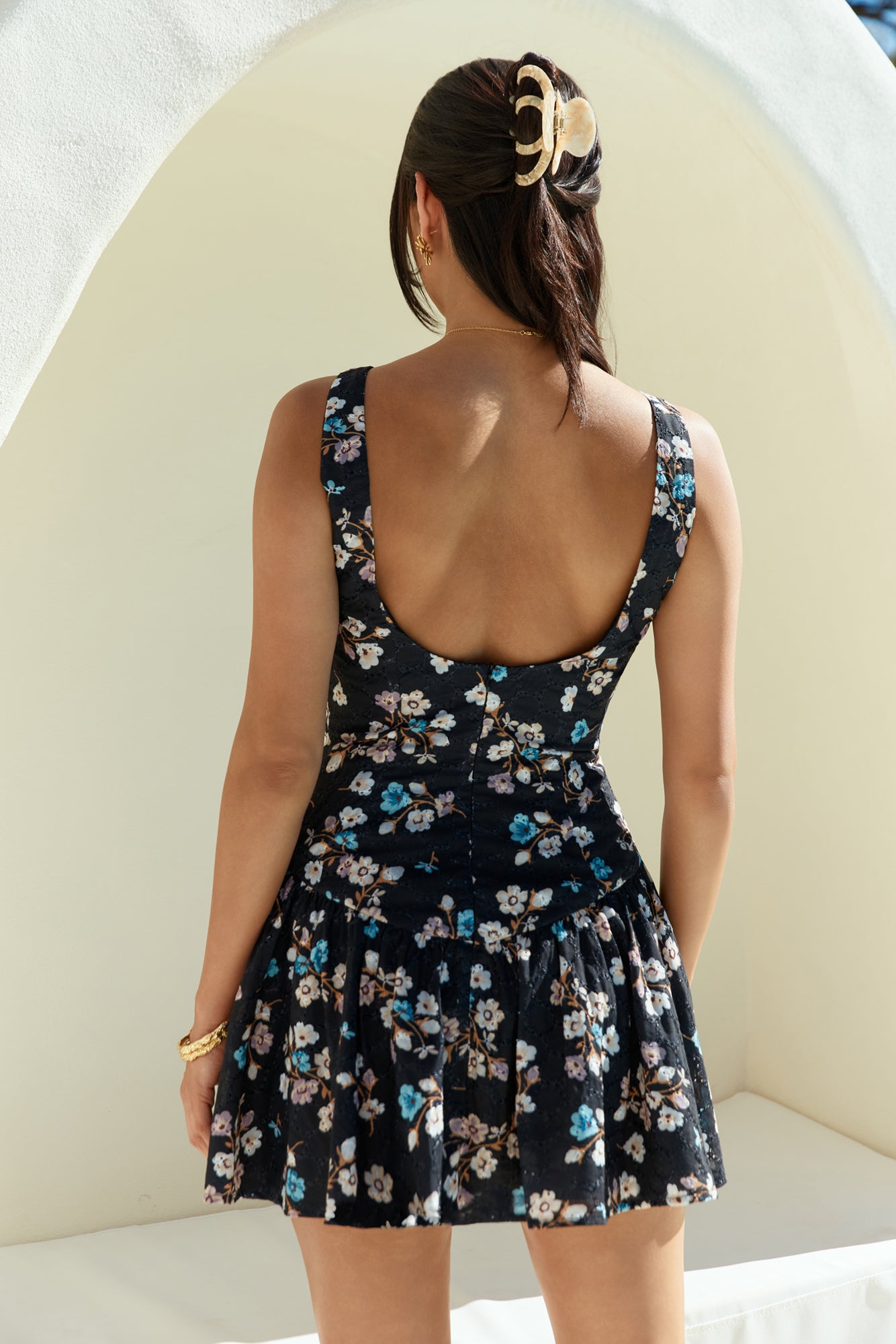 love and luxury mini dress black