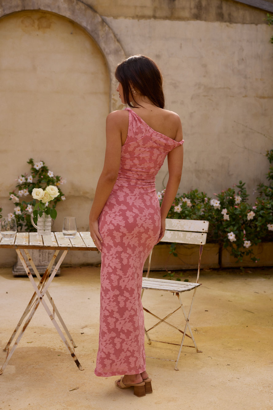 breeze of pink maxi dress pink